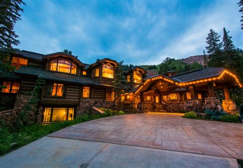 1995 Million Mountaintop Mansion In Park City Ut Homes Of The Rich