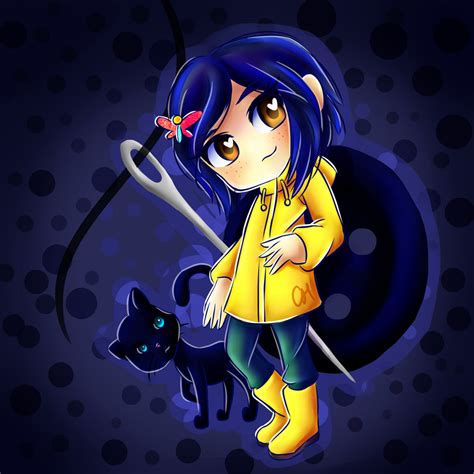 Coraline Cat Fan Art