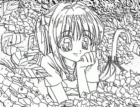 Manga Coloring Pages