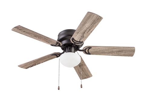 Buy Mainstays 44 Oil Rubbed Bronze Hugger Ceiling Fan 5 Blade Online