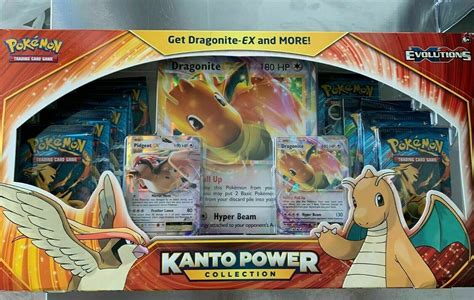 Mavin Pokemon Kanto Power Collection Box Dragonite Ex Xy Evolutions