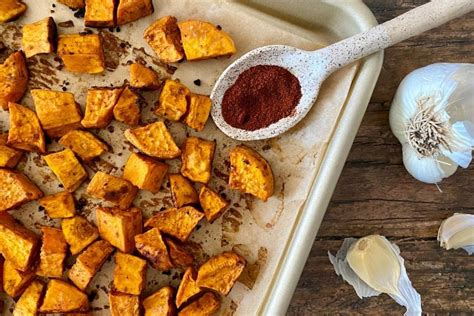 Oven Roasted Sweet Potatoes Healthy Foodie Girl