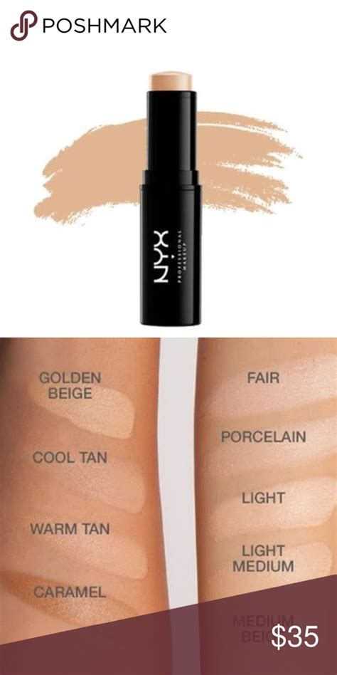 💄nyx Light Mineral Stick Foundation New Rare Stick Foundation Foundation Concealer Nyx