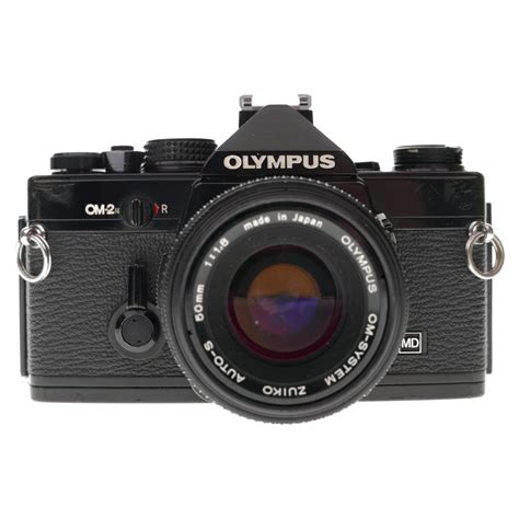 Olympus Om 2n Md Black 35mm Film Slr System Camera Auto S 1850mm