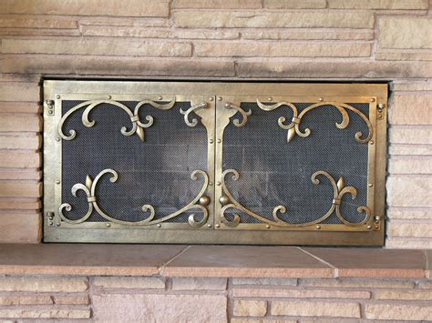 Custom Fireplace Screens, Fire Screens - Handcrafted By Wiederrick's