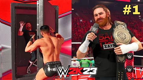 Wwe K My Rise Mode The Lock Locked Sami Zayn Won Ic Title On The