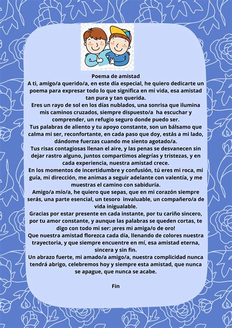 Poema De Una Amistad 10