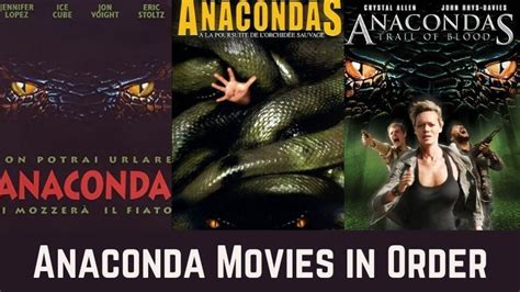 How to Watch Anaconda Movies in Order of Release - The Reading Order