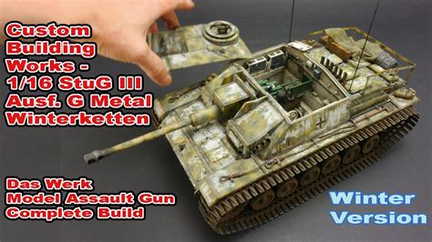 1 16 German StuG III Ausf G Das Werk Metal Winterketten Custom