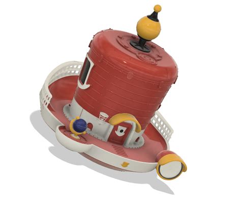 3mf File Super Mario Odyssey Ship 22 Parts Print And Glue