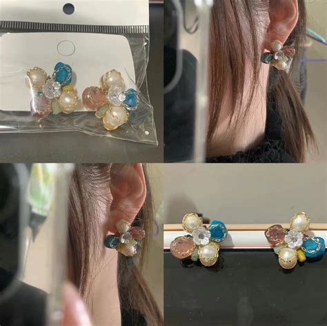 Edo Gaia Billie Ear Cuff Pearl Earrings Pearls Jewelry Fashion