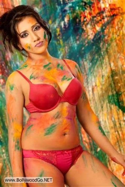 Nisha Yadav Bikini Photoshoot For Holi Celebrations Bollywood Lovers