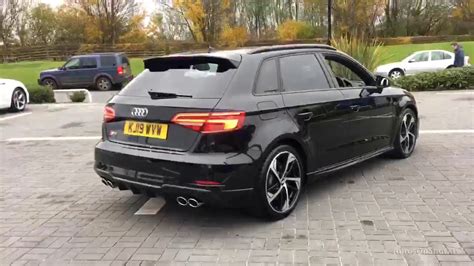 Kj19wvw Audi A3 S3 Sportback Tfsi Quattro Black Edition Black 2019