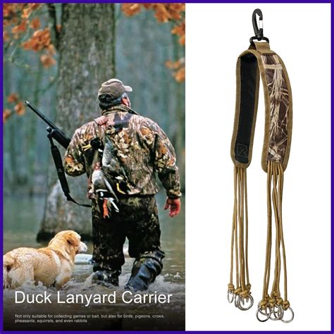 Duck Lanyard For Birds Duck Strap Carrier With Drops Slip Rings Game