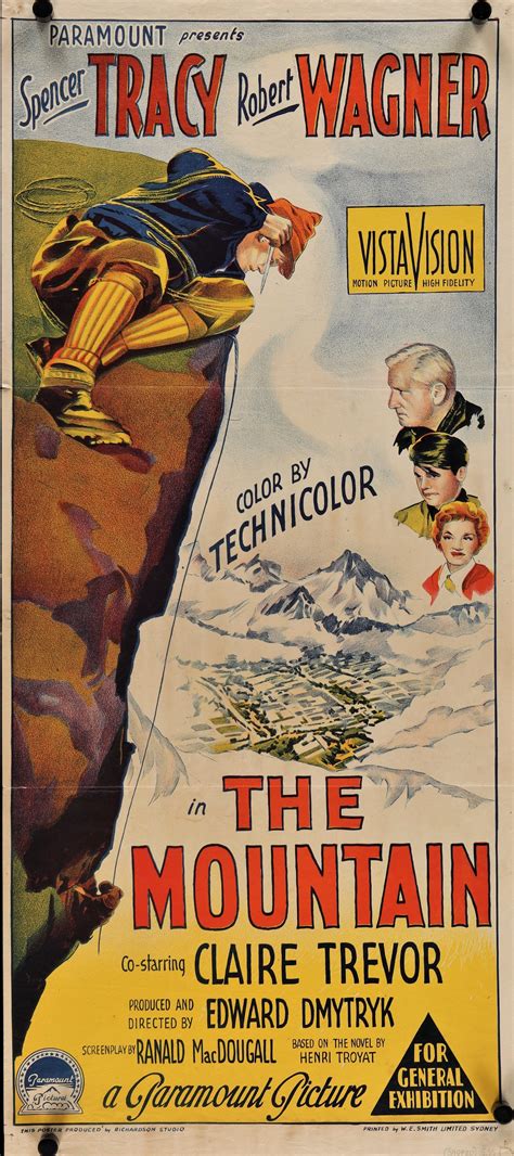 The Mountain, Original Vintage Poster - Authentic Vintage Posters