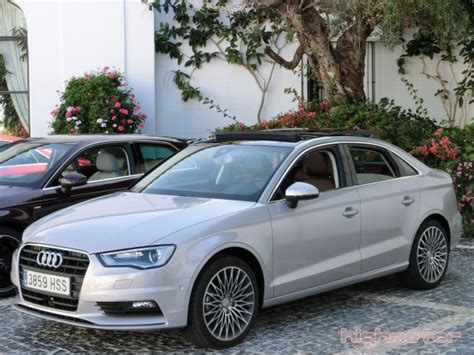 Nueva gama del Audi A3 presentación y prueba en Málaga