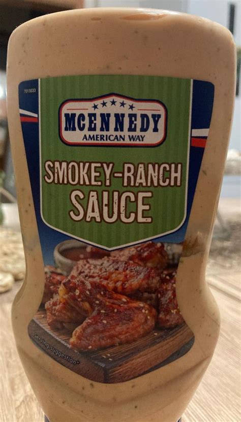 Smokey Ranch Sauce McEnnedy American Way kalorie kJ a nutriční