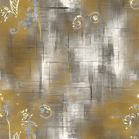 Shabby Gold Painted Metal Pattern · Creative Fabrica