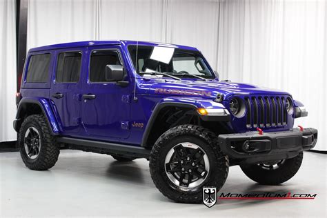 Used Jeep Wrangler Unlimited Rubicon For Sale Sold Momentum