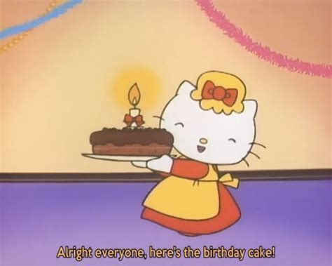 Hello Kitty And Mimis Birthday Hello Kitty Funny Hello Kitty Cartoon