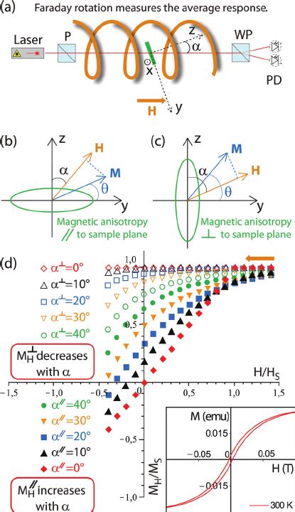 Color Online The Measured Faraday Rotation Is In Good Qualitative