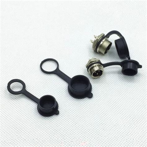 Pcs Gx Gx Aviation Connector Plug Cover Waterproof Dust Rubber