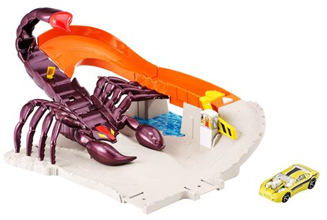 Hot Wheels City Scorpion Takedown Track Set Playset Bhp Bjb