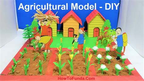 Agriculture Model Making Farming Model Science Project Diy At