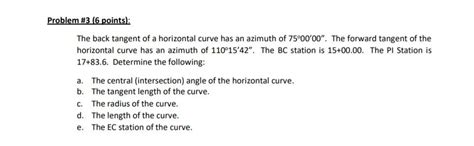 solved problem   points   tangent   cheggcom