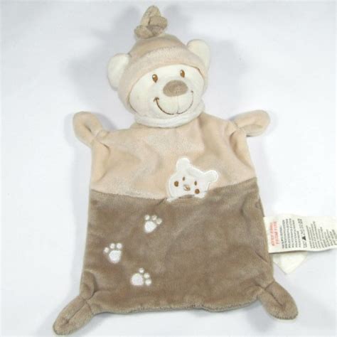 Toodoux Sp Cialiste En Sos Doudou Ours Plat Nicotoy