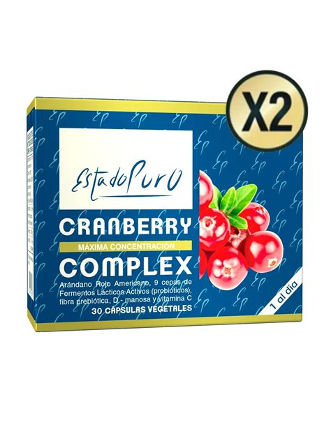 Pack Uds Cranberry Complex Capsulas De Tongil