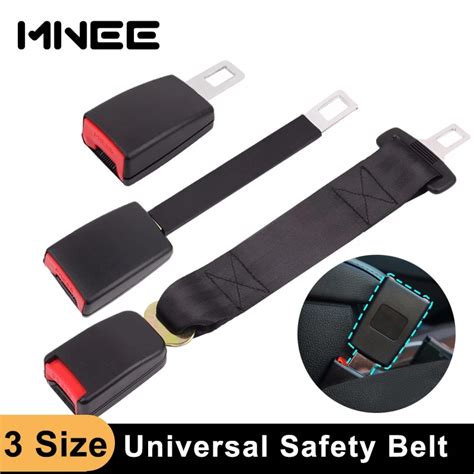 Universal Seat Belt Extender Steel Car Safety Belt Buckle For Mm