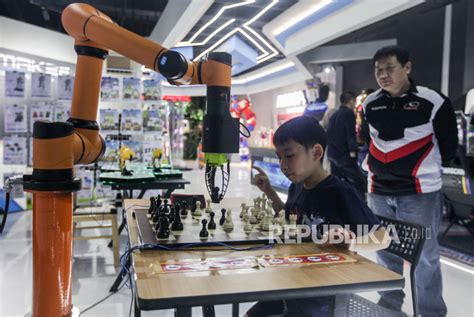 Jadi Wahana Edukasi Pameran Teknologi Robotik Digelar Di Robopark