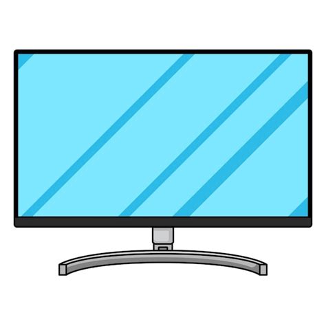 Premium Vector | Computer monitor cartoon