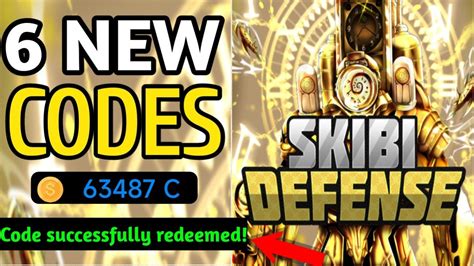 NEW UPDATE ALL WORKING CODES OF SKIBI DEFENCE ROBLOX CODES 2024