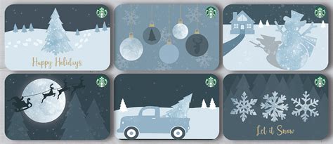 Starbucks Holiday Gift Cards on Behance