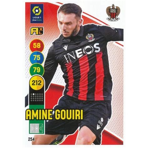 Buy Cards Amine Gouiri Ogc Nice Panini Adrenalyn XL Ligue 1 21 22