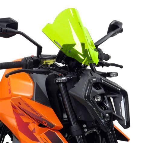 Powerbronze High Naked Lime Green Screen Ktm Duke 990 R 2024