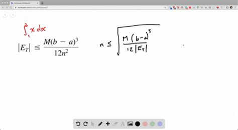 SOLVED In Exercises 11 22 Estimate The Minimum Number Of Subintervals