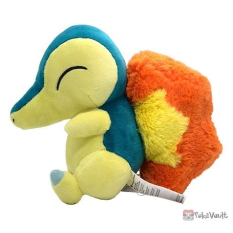 Pokemon Center 2021 Cyndaquil Plush Toy Pokeball Tag Version