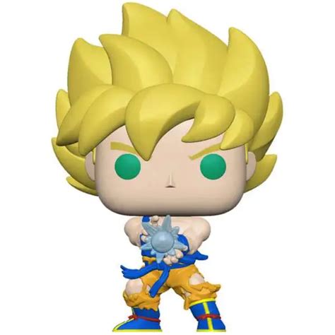 Funko Dragon Ball Z Pop Animation Super Saiyan Goku Exclusive Vinyl Figure 948 With Kamehameha