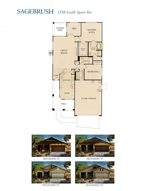 Solera Home Floorplans | Solera at Johnson Ranch