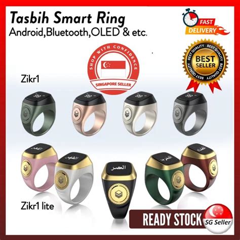 Restocked World S First Smart Digital Tasbih Ring Tasbeeh Ring