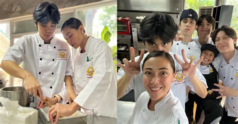 Jodi Sta Maria And Her Son Thirdy Become Classmates In Culinary School