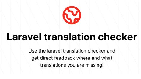 Laravel Translation Checker Find Missing Translations YouTube