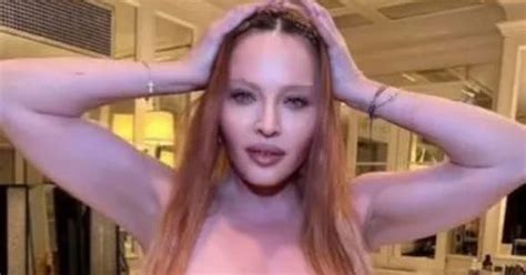 Madonna 64 Fans Gobsmacked As She Strips Topless With Only Emojis