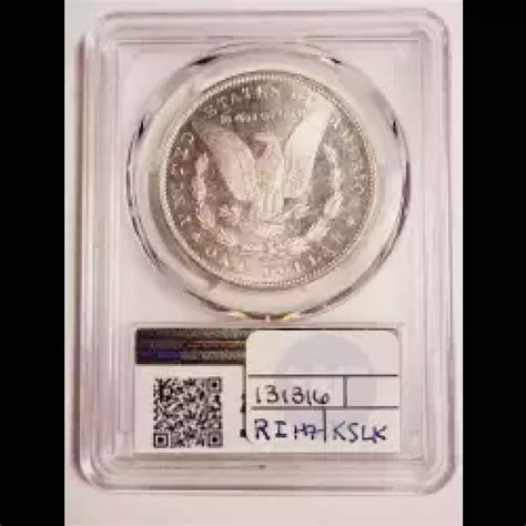 Morgan Silver Dollar Pcgs Ms Dmpl Sight White Bob Paul Rare Coins