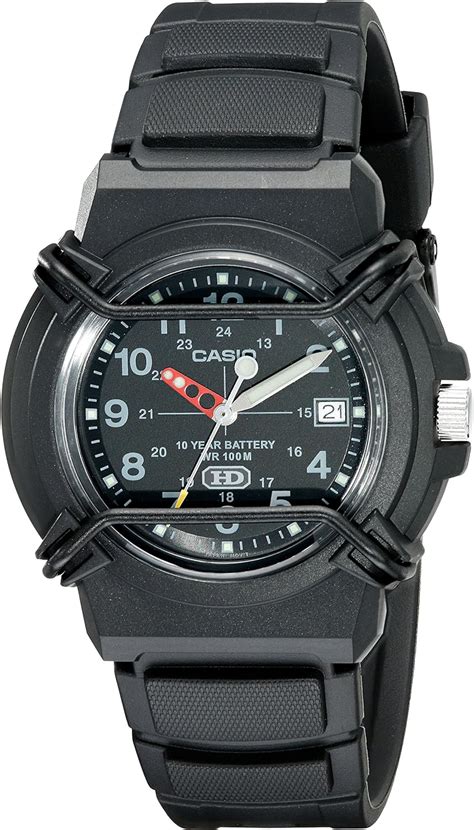 Casio Hda 600b 1bv Watch Resin Strap Black Uk Watches