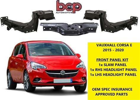 Vauxhall Corsa E Front Panel Kit Slam Headlight Panels See