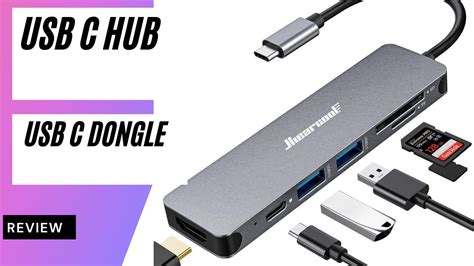 Usb C Hub Hiearcool Usb C Dongle In Usb C To Hdmi Multiport